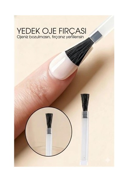 Bfs Yedek Oje Fırçası - Tırnak Cila Fırçası
