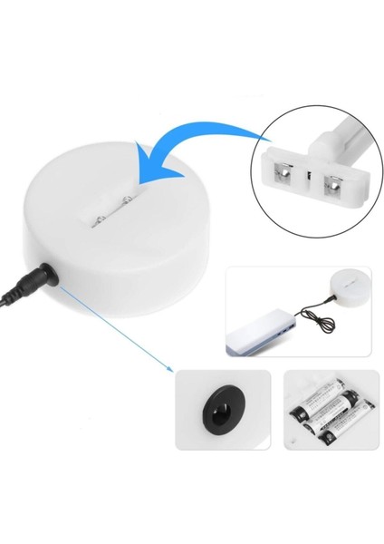 Kedi Neon Lamba USB ve Pilli Cat LED Işık