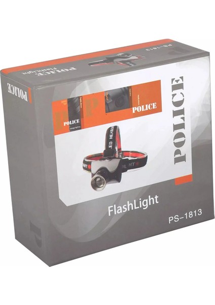 Police PS-1813 Cree Q5 LED LED Zoomlu Şarjlı Kafa Feneri fiyatları