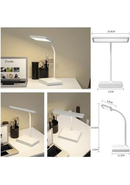 Weidasi Masa Lambası Type-C Kablolu ve Şarjlı Ledli Masa Lambası WD-6047 1178227 modelleri