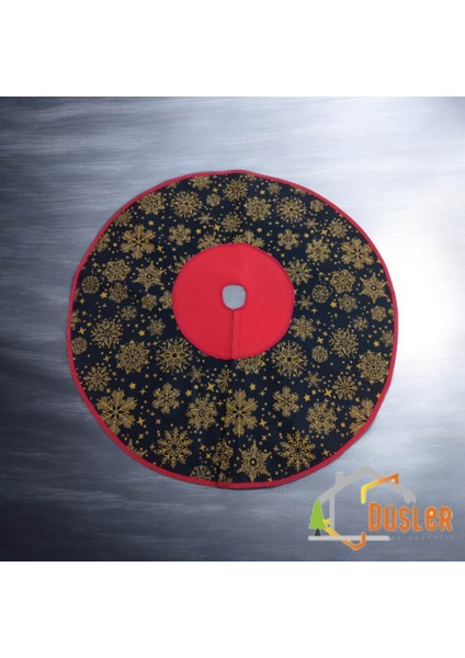 Snowy Kar Tanesi Desenli Yılbaşı Ayak Halısı, Yılbaşı Ağacı Altı Örtüsü, Yeniyıl Çam Ağacı Eteği Yıkanabilir Cırtlı fırsatları