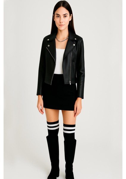 3 Çift Pamuk Karışımlı Diz Üstü Çorap