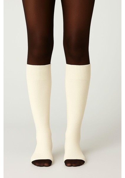 3 Adet Burunsuz Basic Pamuk Içerikli Yoga Tozluk