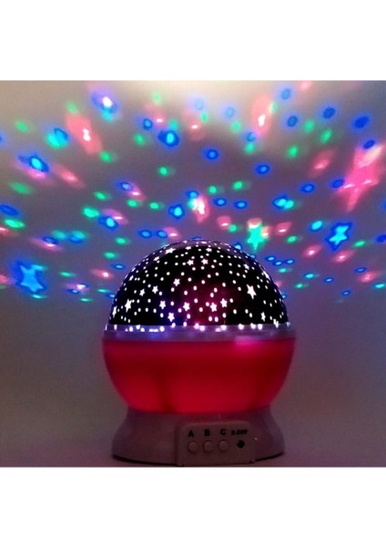 Star Master Dönen Işıklı Küre Pembe fiyatları