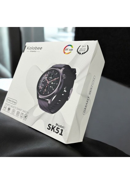 SK51 Amoled Ekran 1,69 Inc Akıllı Saat
