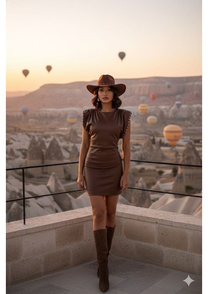 Kadın Deri Elbise fiyatları