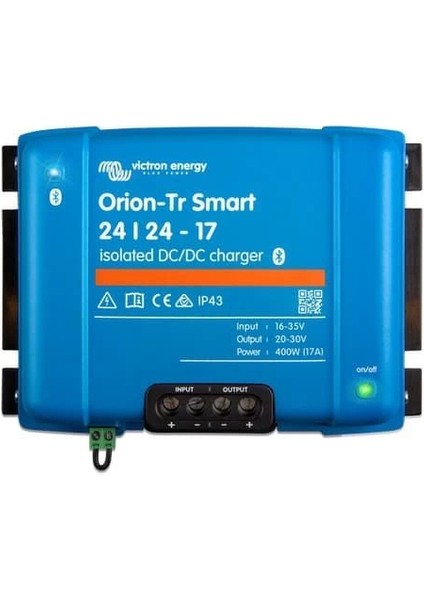 Energy 24/24V 17A Izoleli Dc-Dc Şarj Cihazı Charger Bluetooth Özellikli, ORI242440120
