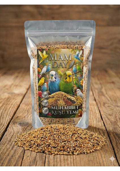 Premium %20 Aspur Oranlı Karışık Muhabbet Kuşu Yemi 800 Gr. modelleri