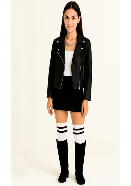 3 Çift Pamuk Karışımlı Diz Üstü Çorap fiyatları