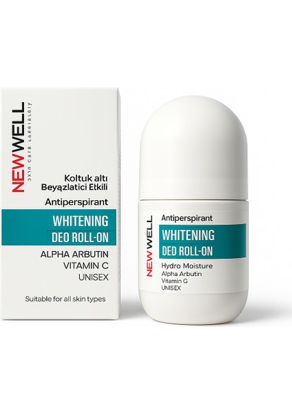Koltuk Altı Beyazlatıcı Roll-On – Kararmaya Karşı Deodorant 50 ml