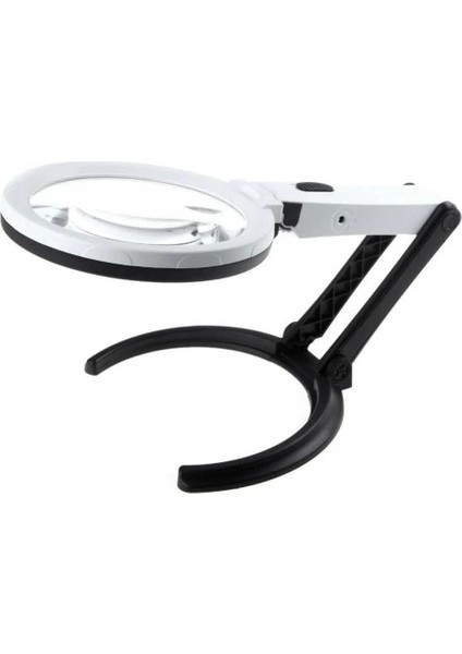 2X5X120MM 10 Ledli Masaüstü Büyüteç fırsatları