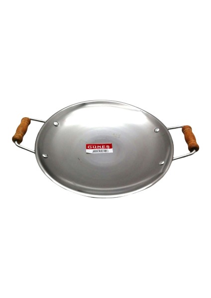 No-2 Çelik Kulplu Kavurma Sacı (4887)