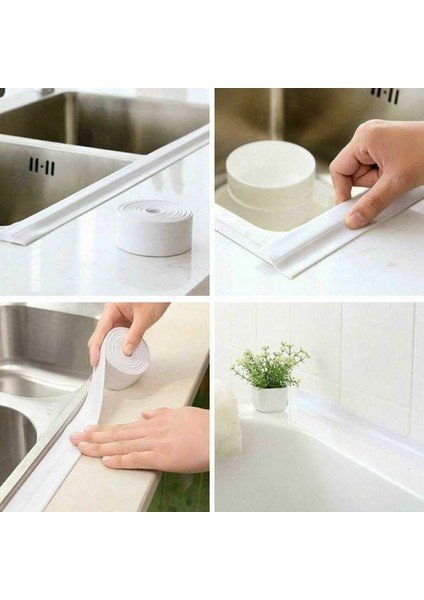 Beyaz Su Sızdırmaz Lavabo Kenar Bandı (3.2m) (5224) modelleri