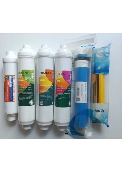 Açık Kasa 6 Lı Filtre Seti