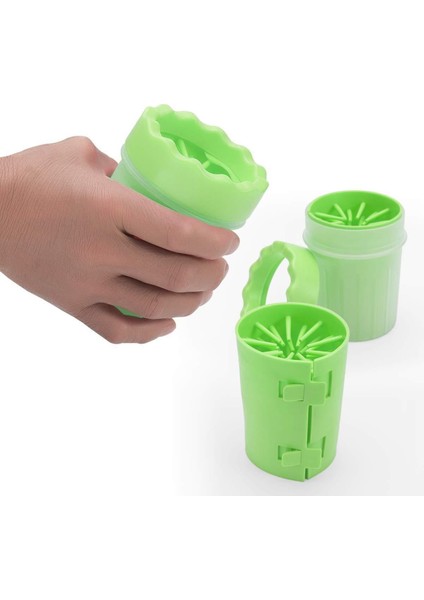 Silikon Jel Fırçalı Kedi Köpek Pati Ayak Yıkama Temizleme Kovası (Küçük) (4887) indirimleri