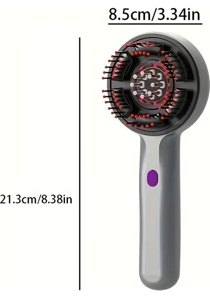 Çok Fonksiyonlu Elektrikli Saç Derisi Masaj Fırçası (4887) fırsatları