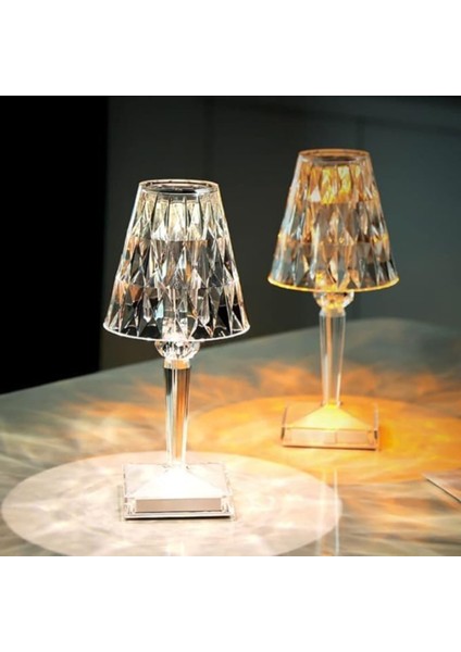 Kristal Abajur LED Kumandalı ve Dokunmatik Masa Lambası fiyatları