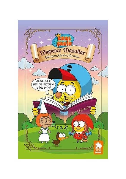 Peterburg + Kral Şakir Lömpence Masallar-1 (Ciltli): Uyuyan, Çirkin, Kırmızı + Hello Kitty & Friends Oyun Kutusu fiyatları