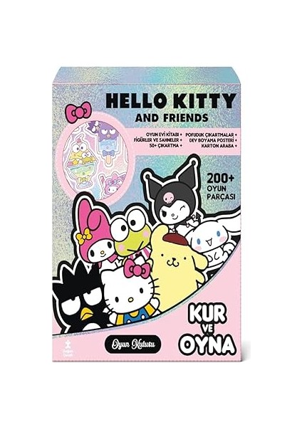 Sen Diye Biri + Hello Kitty & Friends Oyun Kutusu + Senin Yüzünden (Ciltli) fiyatları