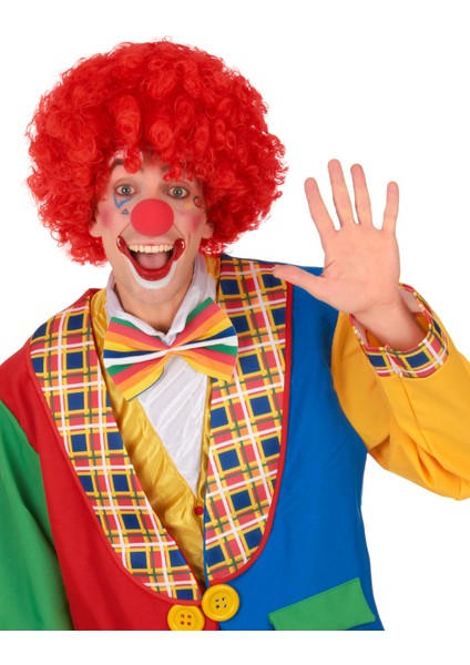 Kırmızı Renk Kıvırcık Afro Bonus Peruk (4940) modelleri