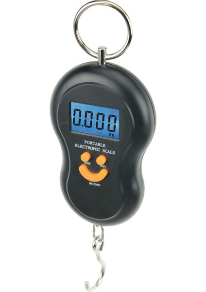 Taşınabilir Dijital Gülen Yüz Bavul - Valiz Tartısı (50 Kg) (4940)