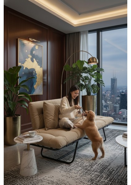 Aureus Prime | Katlanır Yataklı Ikili Kanepe | Mekanizmalı Çekyat Koltuk | Açılır Kollu Çift Fonksiyonlu Tasarım fiyatları