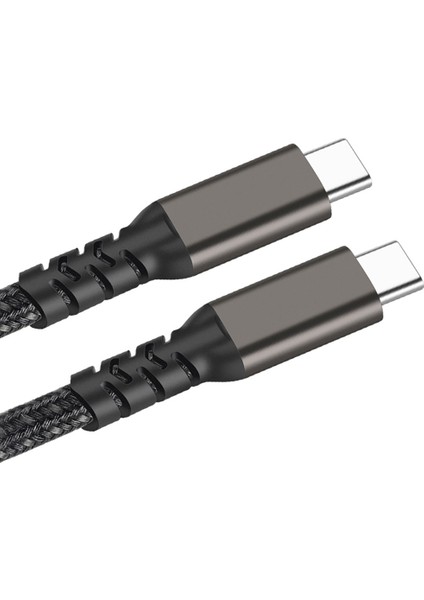 Siyah 2.jenerasyon Type-C To Type-C Usb3.2 Pd Data Kablosu 100W 20GBPS 4K@60Hz 3 Metre fırsatları