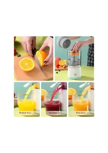 Şarjlı Elektrikli Mini Meyve Sıkacağı fiyatları
