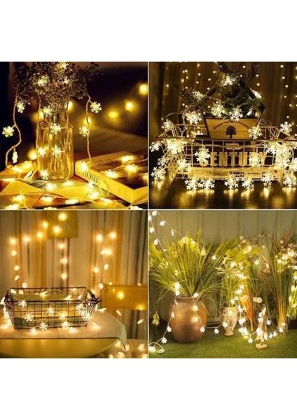 10M 60 LED Kar Tanesi Lamba modelleri