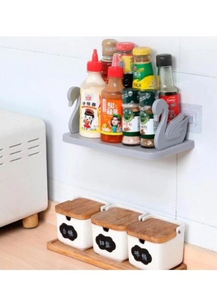 Kuğu Tasarımlı Kendinden Yapışkanlı Raf fırsatları