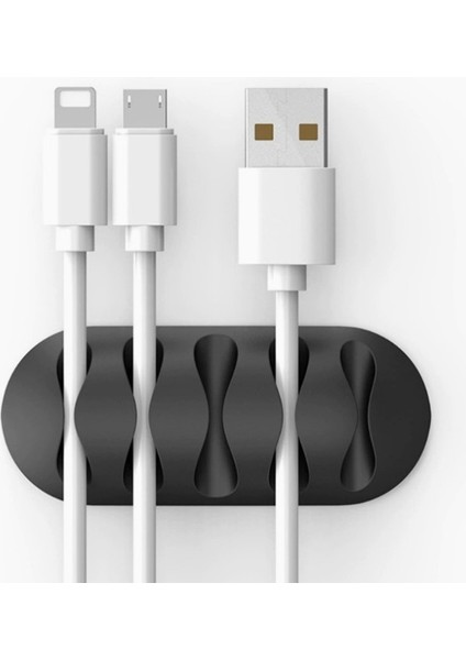 Kablo Tutucu 5 Kanallı 3lü Siyah (4940) fırsatları