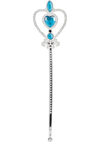 Mavi Renk Kalp Işlemeli Karlar Ülkesi Elsa Asası (4940) fiyatları