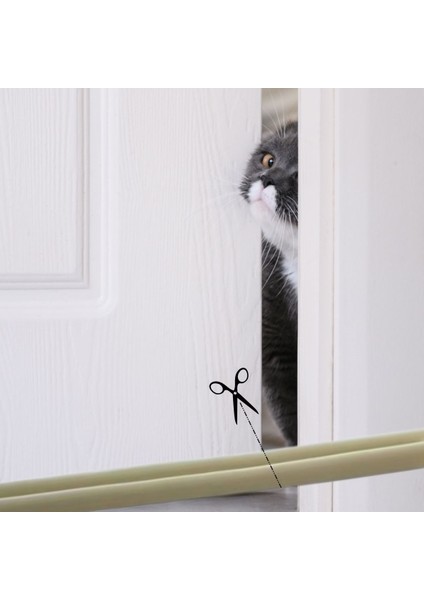 4 Adet Kapı Toz Rüzgar Önleyici Isı Yalıtımı Sağlayan Sızdırmaz Strafor (4887) modelleri