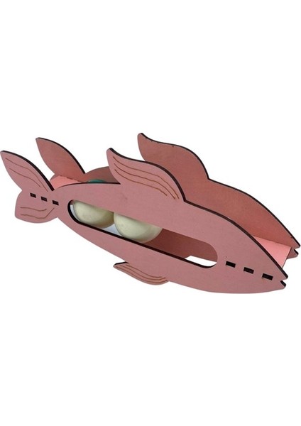 Kediler Için Ahşap 2 Toplu Eğimli Sevimli Balık Şeklinde Eğitim Amaçlı Oyuncak (4887) modelleri
