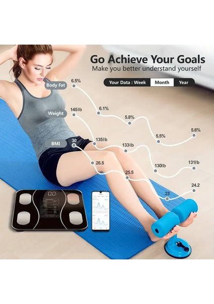 Siyah Akıllı Dijital Baskül FS-550 (4940) fırsatları