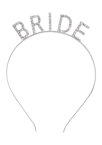 Bekarlığa Veda Bride Tacı Gümüş Renk modelleri