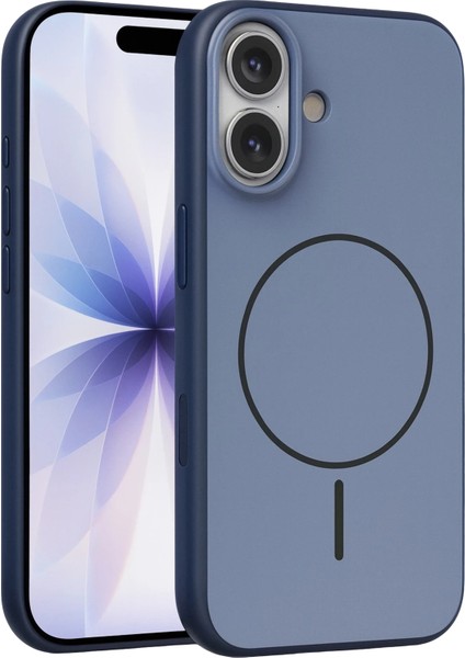 Apple iPhone 17 Neva Magsafe Uyumlu Kapak - Lacivert