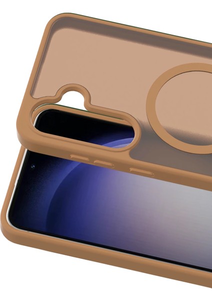 Samsung Galaxy S25 Fe Jota Magsafe Uyumlu Kapak - Çöl Titanyum modelleri