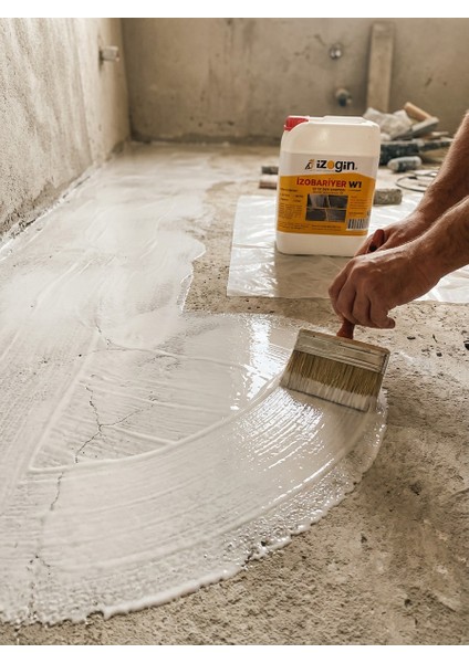 İzobariyer Su ve Nem Bariyeri (Beyaz Membran) Mutfak, Banyo, Havuz Seramik Altı İçin 20 kg (35-40 mt)