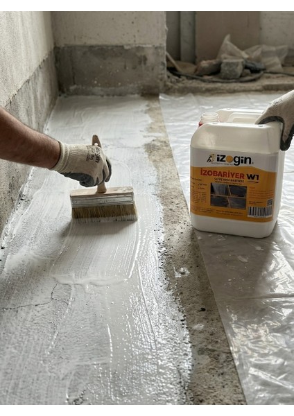 İzobariyer Su ve Nem Bariyeri (Beyaz Membran) Mutfak, Banyo, Havuz Seramik Altı İçin 20 kg (35-40 mt)