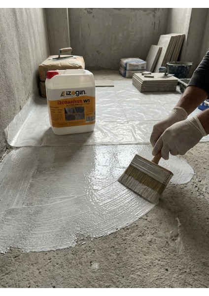 İzobariyer Su ve Nem Bariyeri (Beyaz Membran) Mutfak, Banyo, Havuz Seramik Altı İçin 20 kg (35-40 mt)