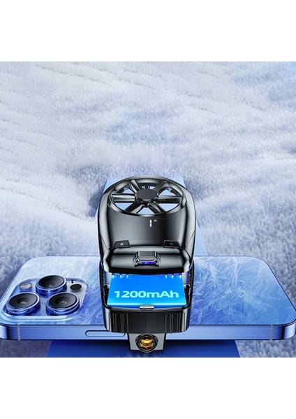 Flm X110 Radyatör Telefon Soğutucu Fan - Siyah modelleri