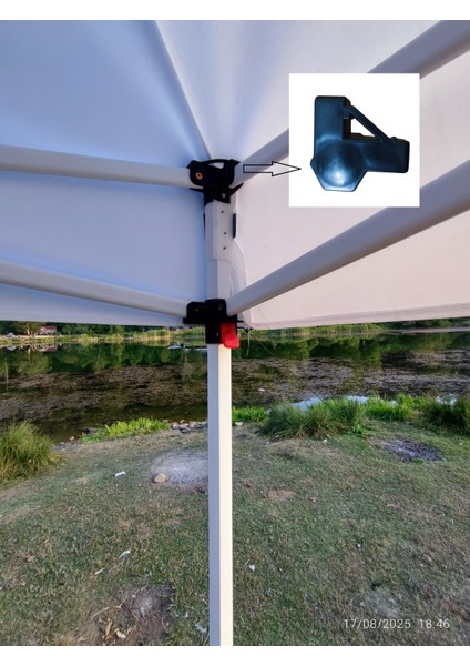 3x3 M 40 mm Altıgen Profil Tente Plastik Yedek Parçaları fırsatları