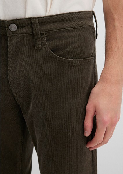 Marcus Koyu Yeşil Kadife Pantolon 0035191109 indirimleri