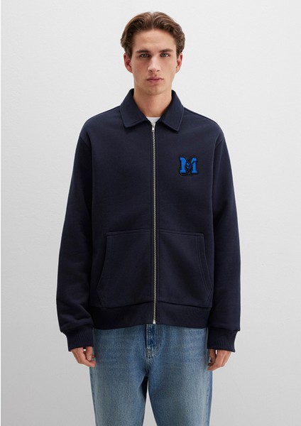 Lacivert Sweatshirt 0S10493-70490 indirimleri