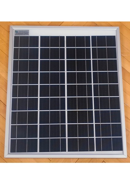 25W Solar Güneş Paneli Monokristal
