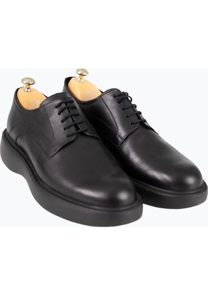 Bağcıklı Yüksek Taban Ayakkabı Siyah fiyatları