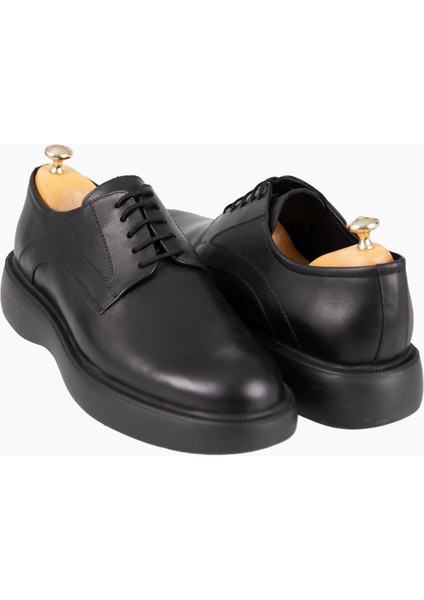 Bağcıklı Yüksek Taban Ayakkabı Siyah fırsatları