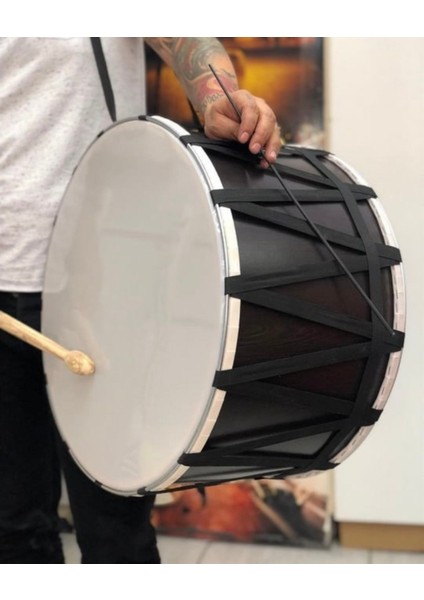 51 cm Profesyonel Asma Davul - Tokmak ve Çubuk Hediyeli