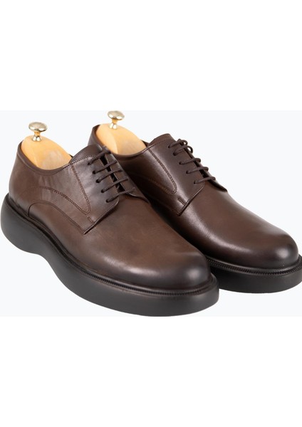 Bağcıklı Yüksek Taban Ayakkabı Kahverengi fiyatları